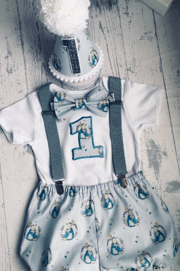 Peter Rabbit Vintage Style Birthday Cake Smash Party Outfit