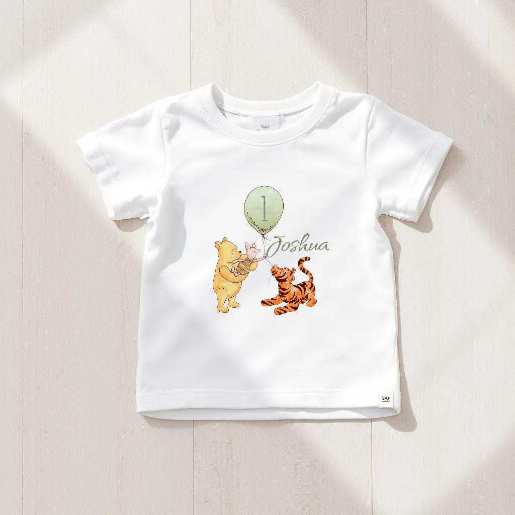 Personalised Classic Tiger Birthday Outfit | Cake Smash Set