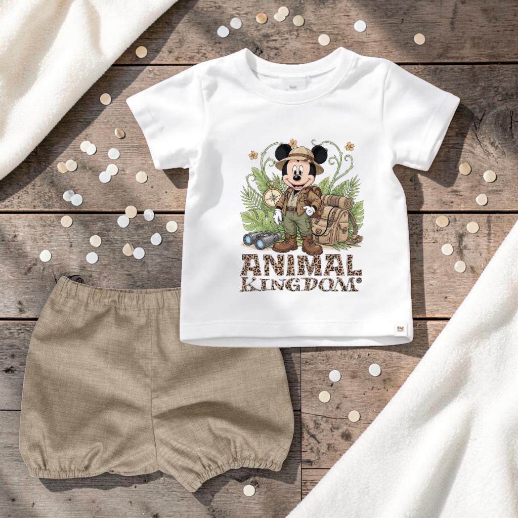 Animal Kingdom Outfit | Safari Adventure Clothes | Theme Park Holiday Set