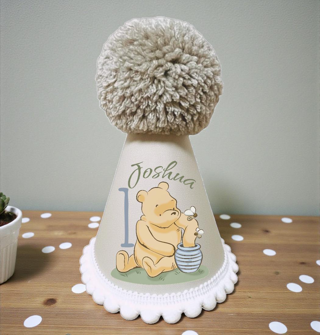 Personalised Honey Bear First Birthday Outfit | Green Cake Smash Set