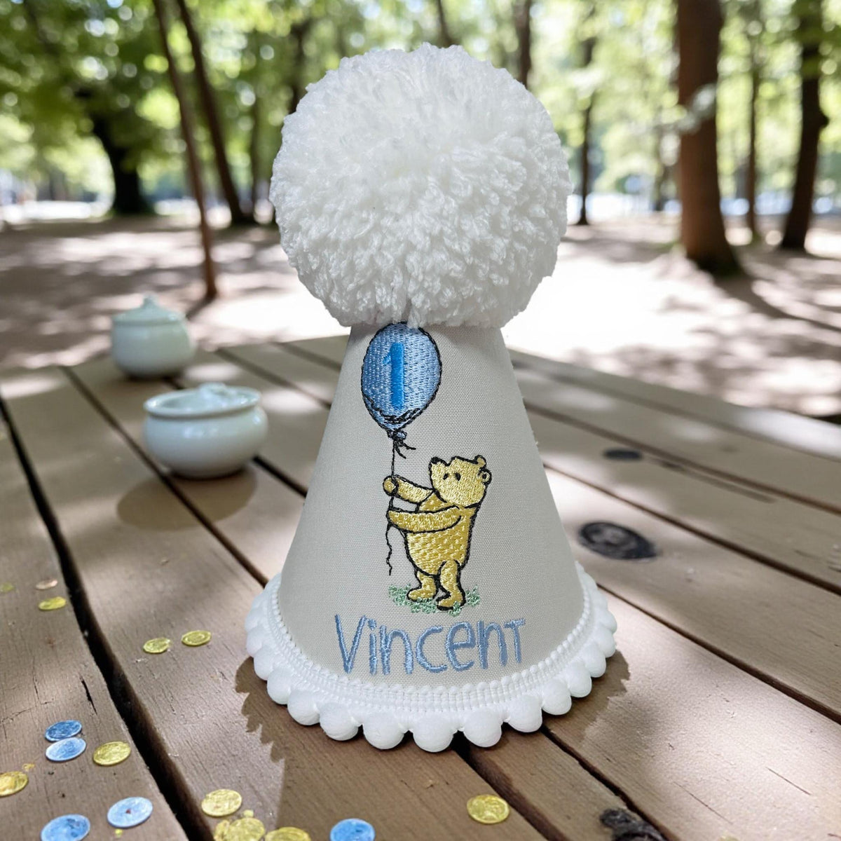 Heirloom Keepsake 1st Birthday Hat – Personalised Cake Smash