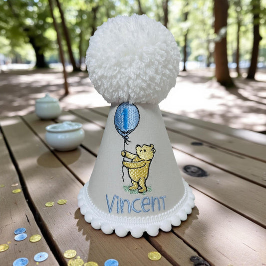 Heirloom Keepsake 1st Birthday Hat – Personalised Cake Smash