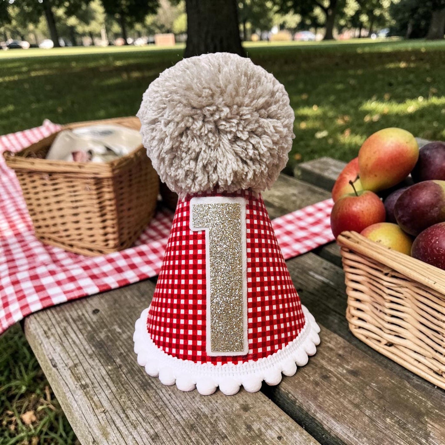 Picnic Cake Smash Outfit | Country First Birthday Set | Personalised Keepsake