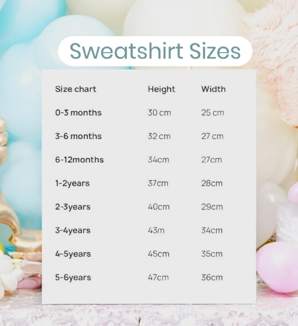 Personalised Baby Birthday Set - Cream Teddy Sweatshirt and Fluffy Hat