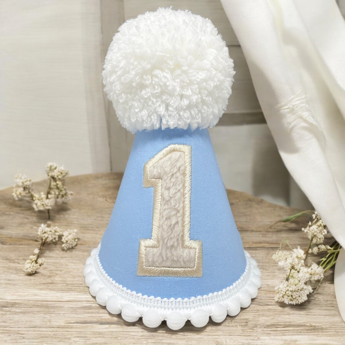 Baby Blue Teddy Bear Sensory Birthday Cake Smash Party Outfit