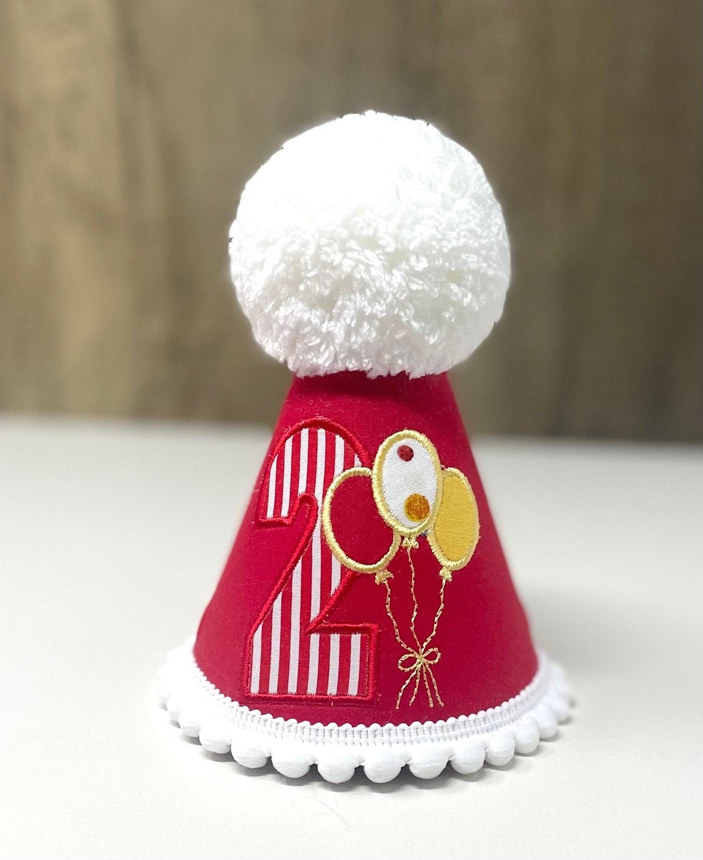 Personalised Circus Birthday Outfit – Red Stripe Cake Smash Set