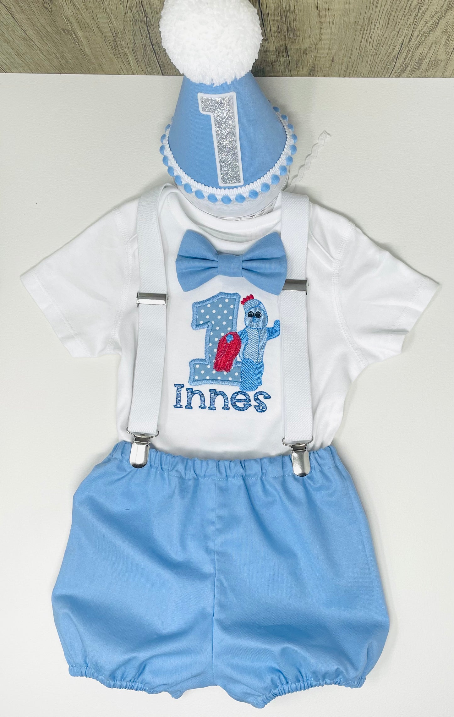 Iggle Piggle In the Night Garden Birthday Cake Smash Party Outfit