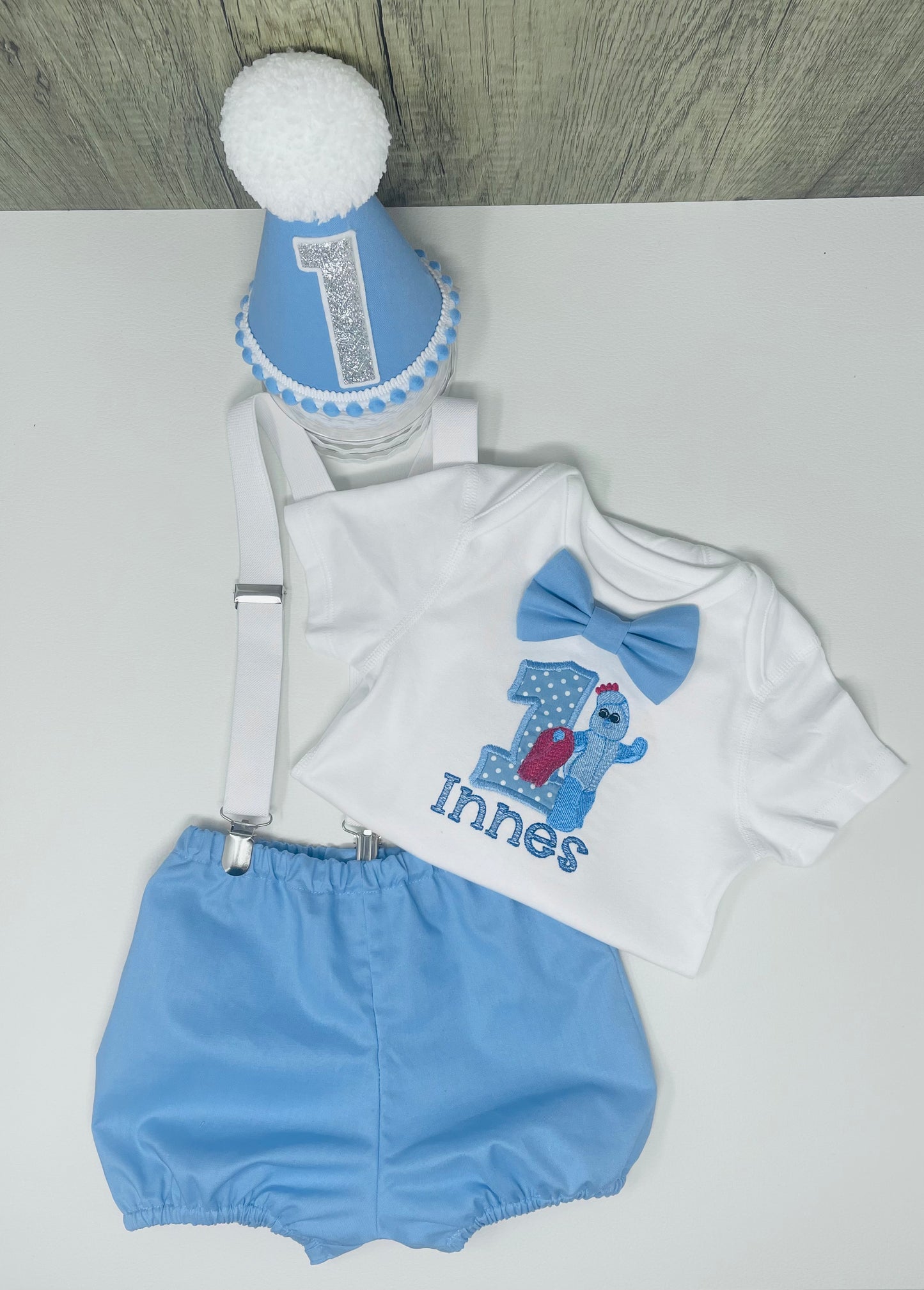 Iggle Piggle In the Night Garden Birthday Cake Smash Party Outfit