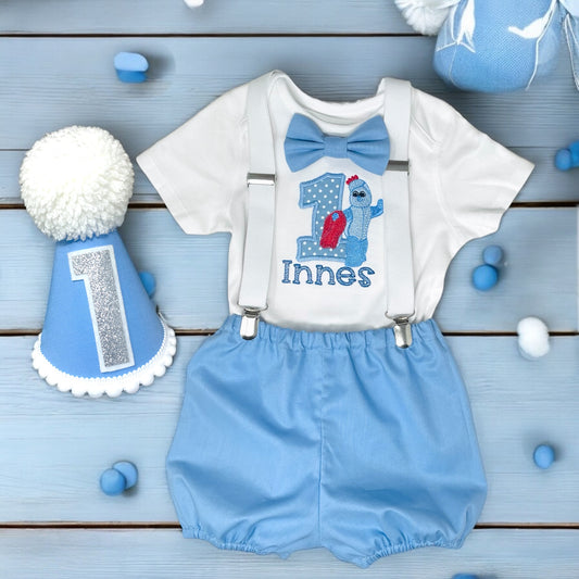 Iggle Piggle In the Night Garden Birthday Cake Smash Party Outfit