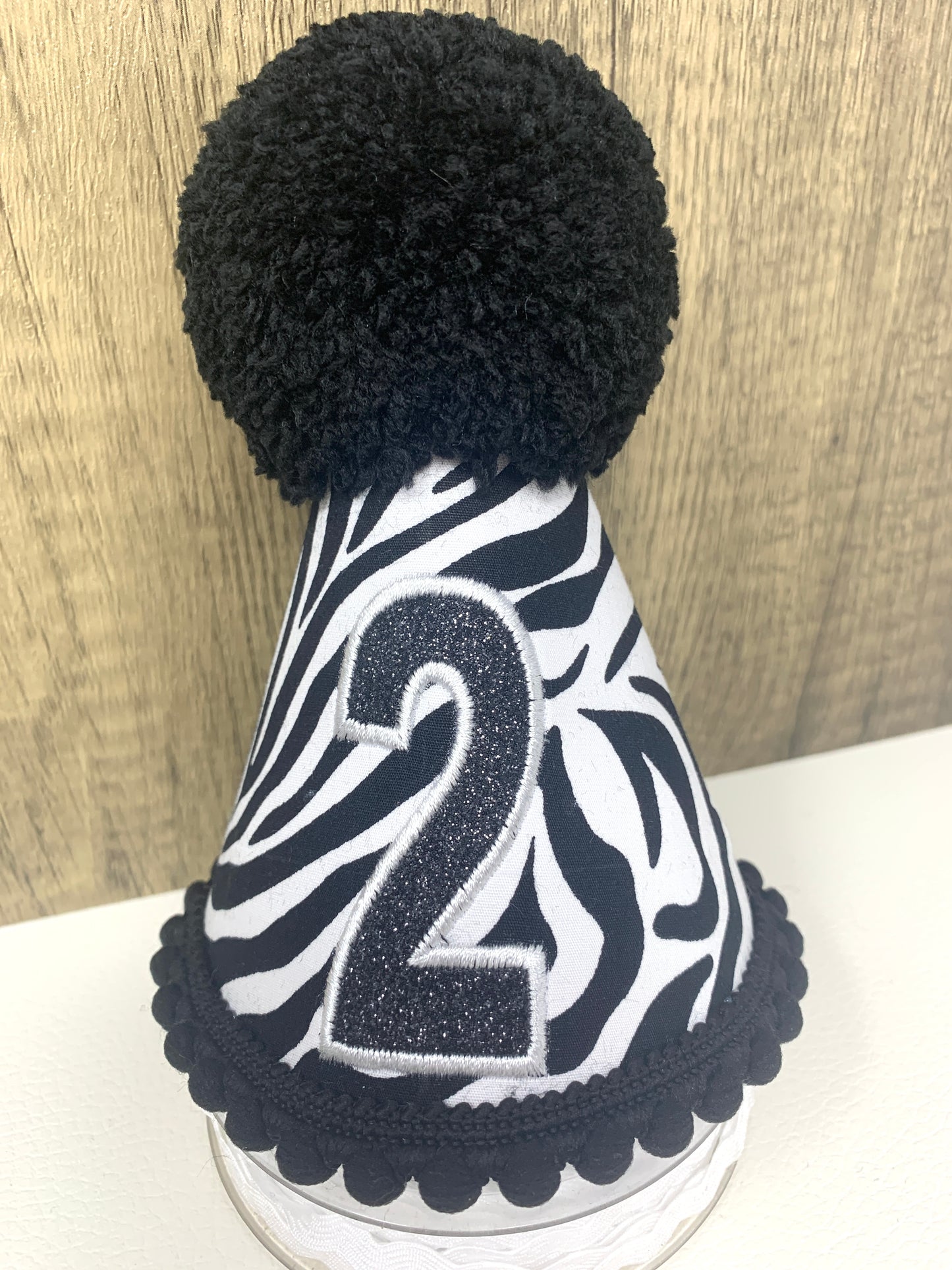 Black & White Zebra Animal Print Birthday Cake Smash Birthday Party Outfit