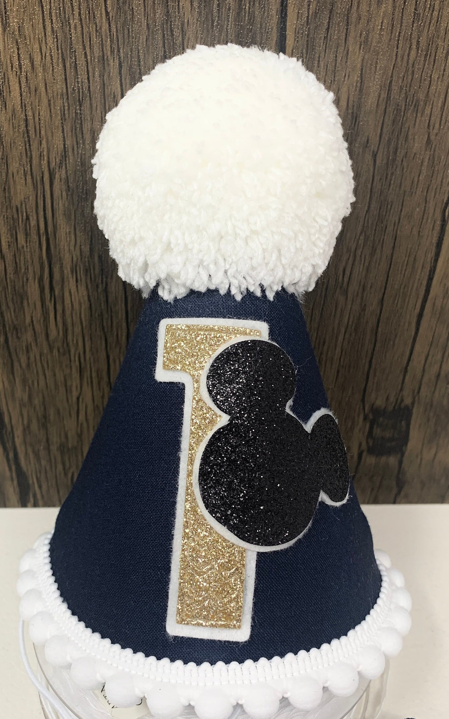 Disney Mickey Mouse Navy Blue Birthday Cake Smash Prop Party Outfit