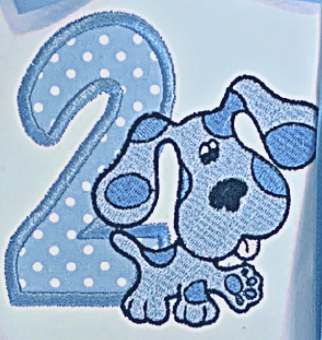 Blues Clues Baby Boy's Polka Dot Birthday Cake Smash Party Outfit