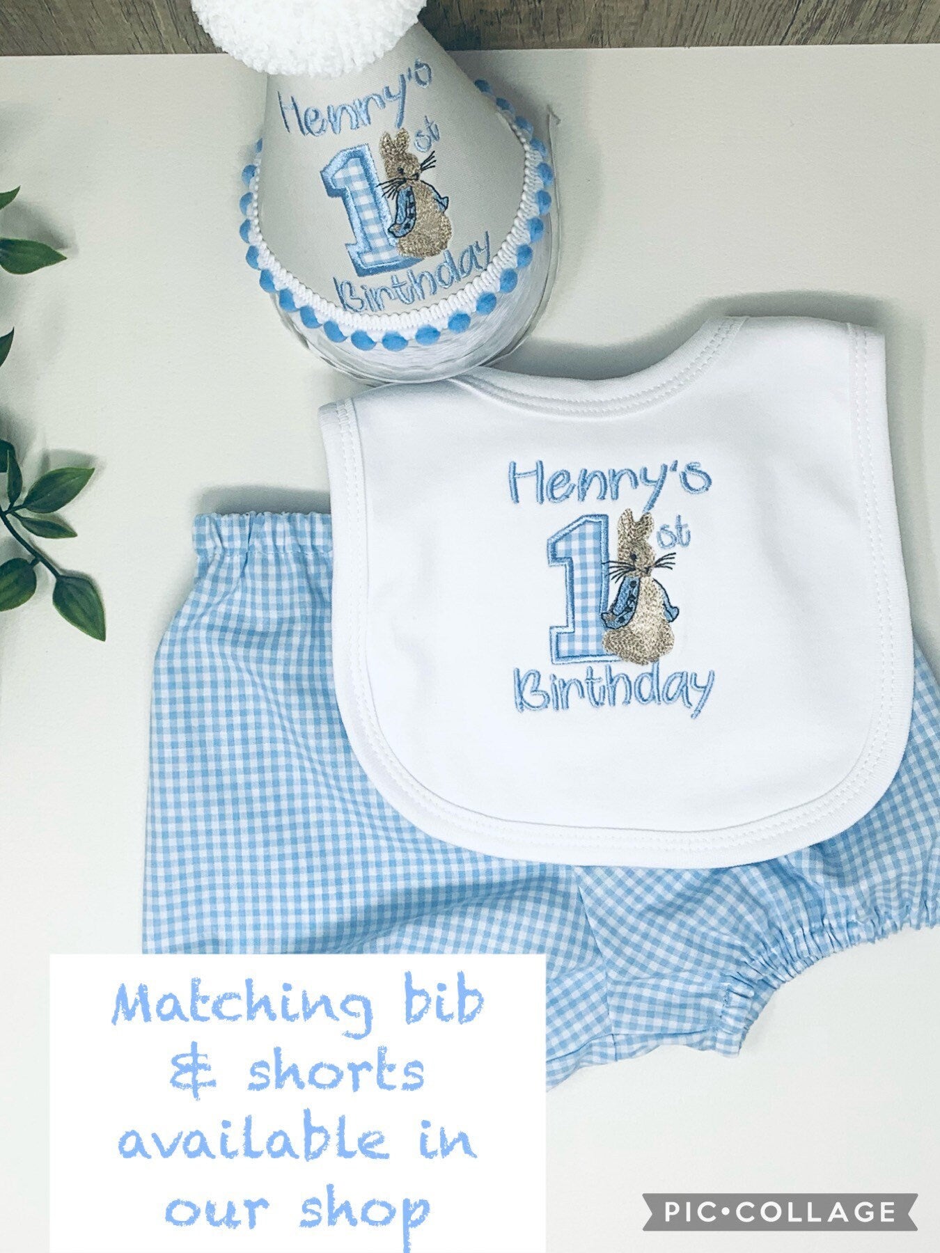 Classic Peter Rabbit Birthday Cake-Smash Party Hat – Roo's Cake