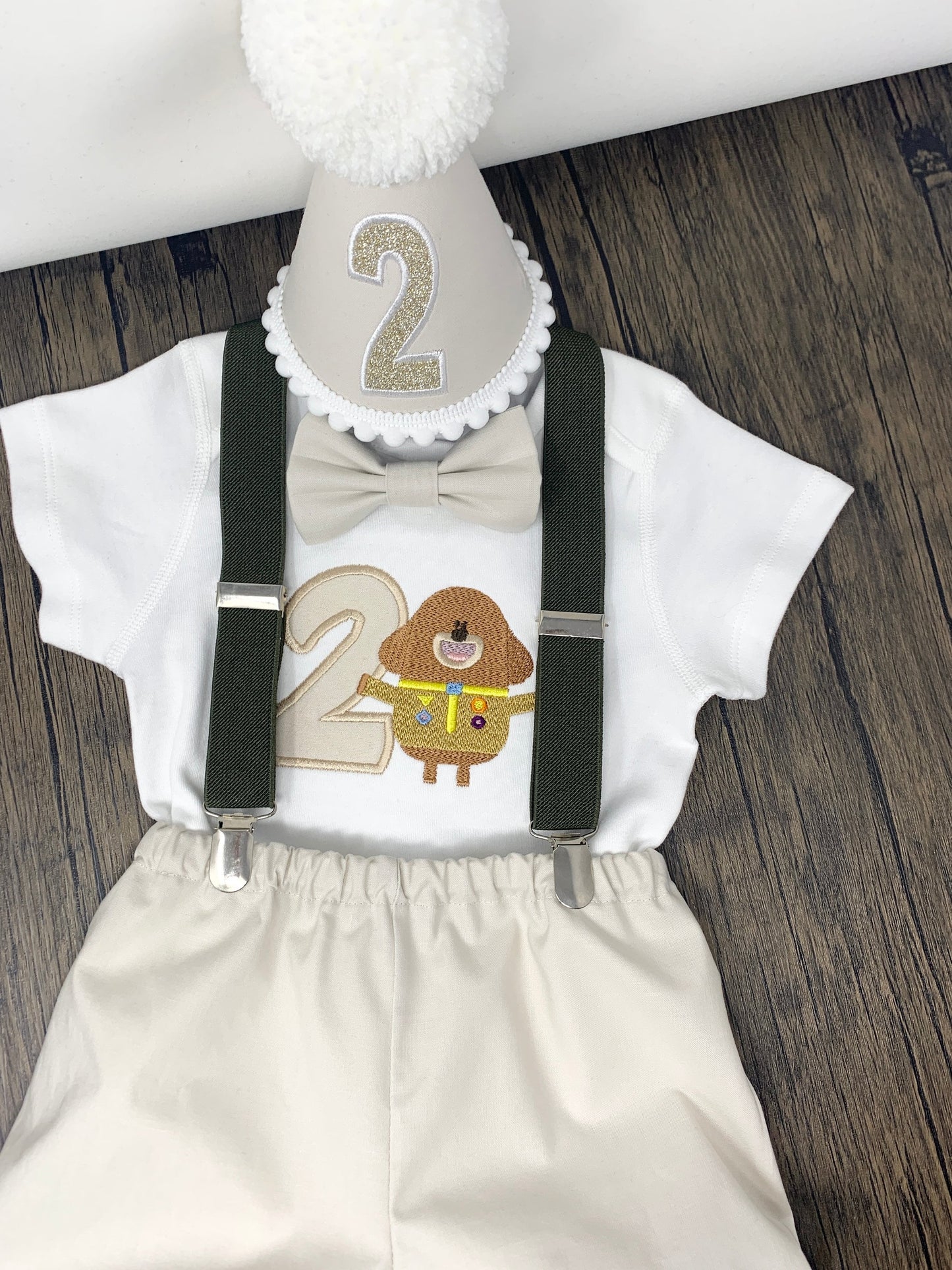 Hey Duggee Birthday Cake Smash Party Outfit