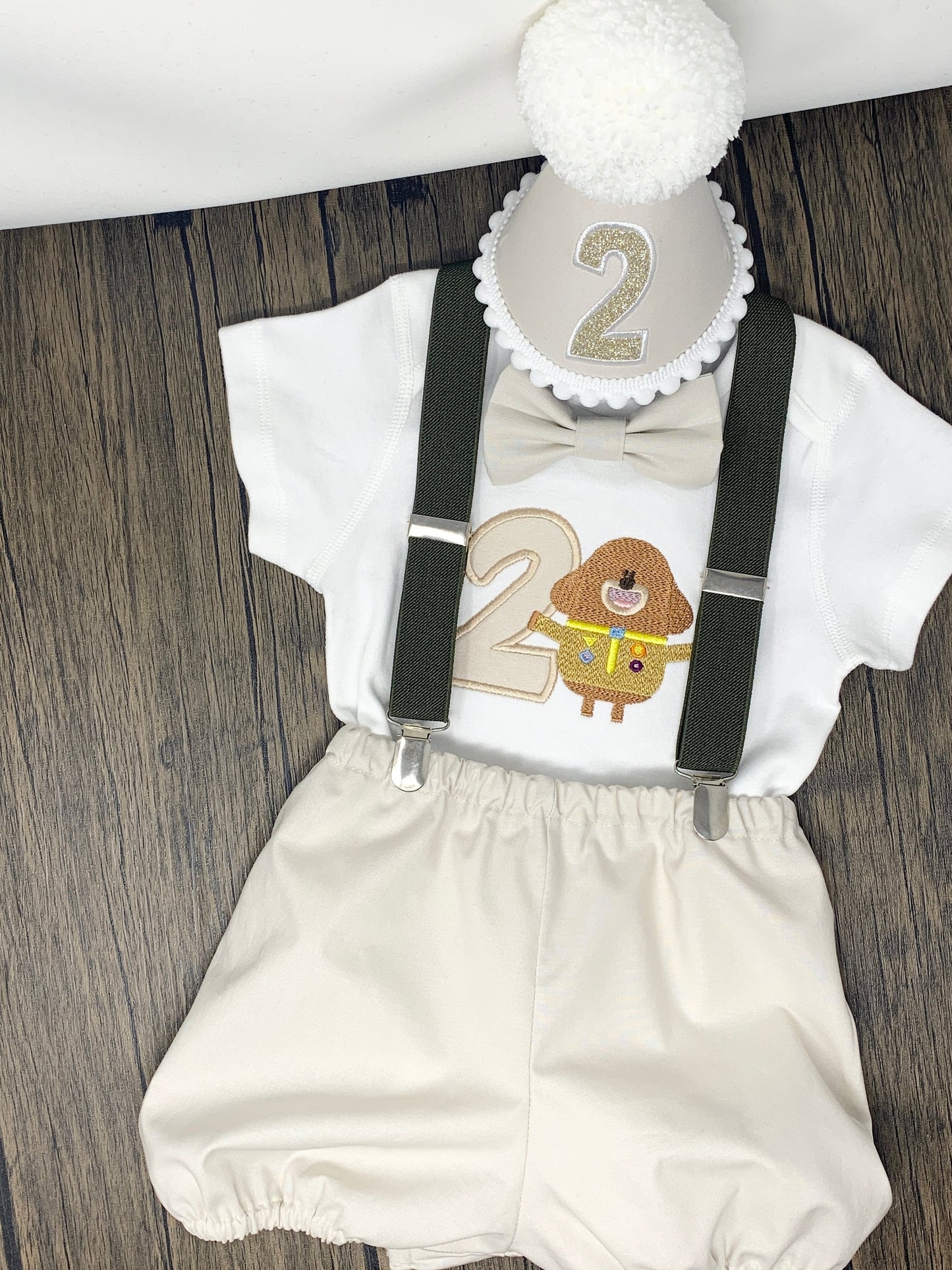 Hey Duggee Birthday Cake Smash Party Outfit