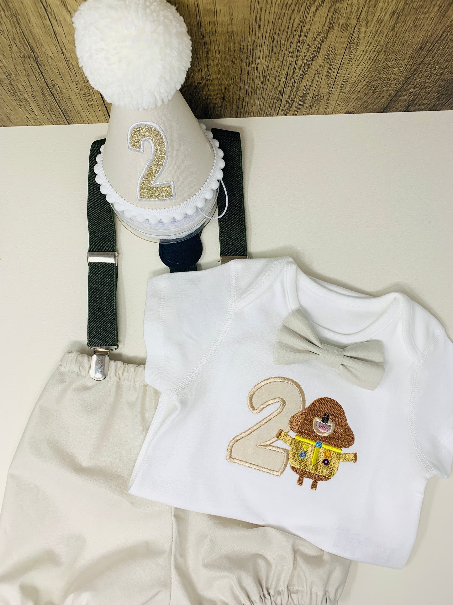 Hey Duggee Birthday Cake Smash Party Outfit